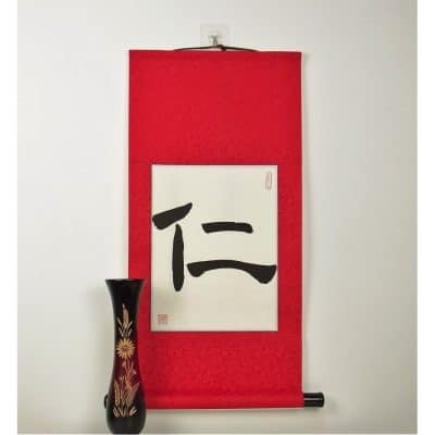 High Quality Japanese Calligraphy Set Vintage 0602D12 – Japantik